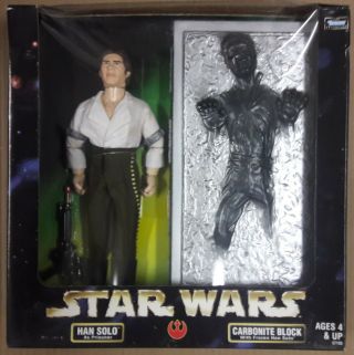 Kenner Star Wars Esp - 12 Inch Han Solo And Carbonite Block