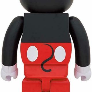 Be@rbrick Mickey Mouse 1000 Bearbrick 2020 Red & White Ver.