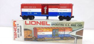 Vintage Lionel Trains 6 - 9301 Operating U.  S Mail Car W/ Box O Scale