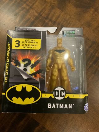 Creature Chaos Dc Batman The Caped Crusader Gold Suit By Spin Master