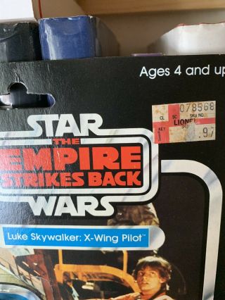 1980 Kenner Star Wars ESB 32 Back Luke Skywalker: X - Wing Pilot Ungraded 2