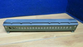 O SCALE 2 RAIL WOOD CAST BUILT WALTHERS PASSENGER 19 1/4 