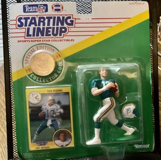 Dan Marino 1991 Special Edition Starting Lineup Team Nfl Kenner