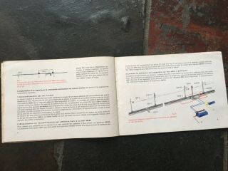 Marklin Illustrated handbook “Signaux Modeles” 1956 3