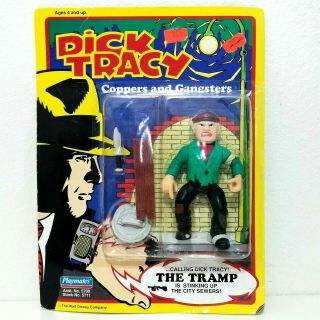1990 Playmates Dick Tracy Coppers And Gangsters The Tramp Action Figure Moc 5711