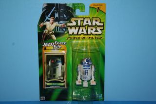 Star Wars 2000 Potj On Card R2 - D2 Naboo Escape Figure Weapons Hasbro Buy