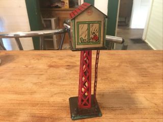 Vintage Mar Toy Electric Model Train Towers
