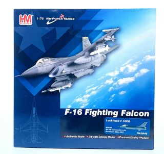 Hobby Master F - 16 Fighting Falcon 1:72 Scale Ha3846 Lockheed F - 16cg