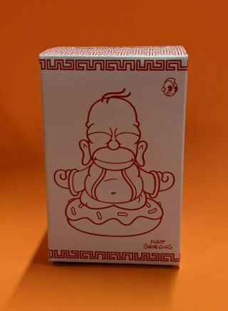 Exclusive Loot Crate Golden Buddha Homer Simpson By Kidrobot,