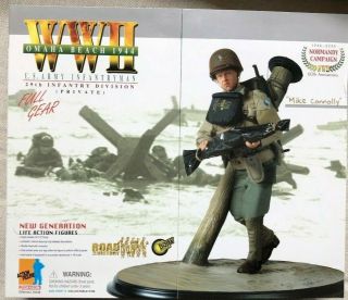 Dragon Wwii 1/6 29th Infantry Private " Mike Connolly " Omaha Beach 1944