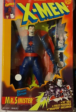 X - Men Mr.  Sinister 10 " Deluxe Edition Action Figure Marvel Comics Vintage 1994