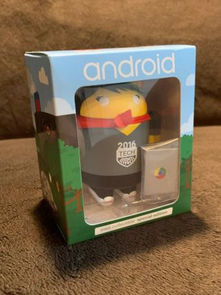 Android Mini Collectible Figure - Google Edition Ge - " Tech Intern 2016 " Female