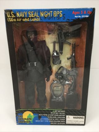 1998 The Ultimate Soldier U.  S.  Navy Seal Night Ops 21st Century Toy 12