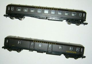 Vintage N - Scale Passenger Cars By Lima