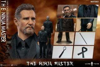 Mars Toys 1/6 Mat003 The Ninja Master Liam Neeson Clothes Set W/head F12  Body