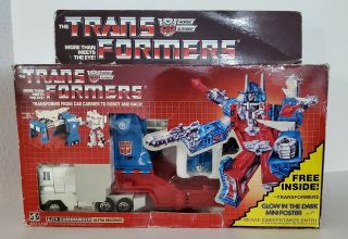 Vintage Hasbro Ultra Magnus Transformers G1 - Generation 1 1984 City Commander