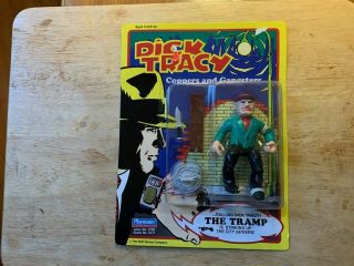 Vintage 1990 Playmates Dick Tracy Cops & Gangsters - The Tramp Figure Nib