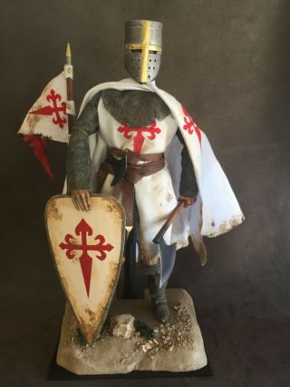 Custom 12 " Knight Of The Order Of Santiago Figure 1/6 Scale.