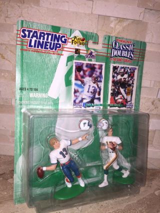 Starting Lineup Nfl Miami Dolphins Classic Doubles Dan Marino & Bob Griese