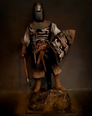 12 " Custom Medieval Elite European Outremer Crusader Knight 1/6 Figure Ignite