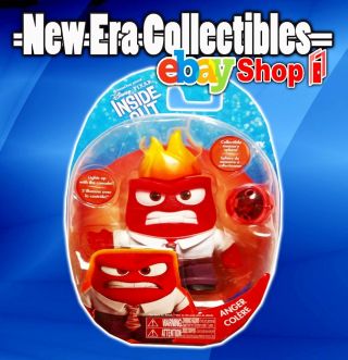 Disney Pixar Inside Out Anger With Memory Sphere 4 " Inch Mini Action Figure Tomy