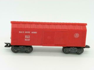 Marx Trains O Scale 467110 Baltimore & Ohio Plastic Box Car