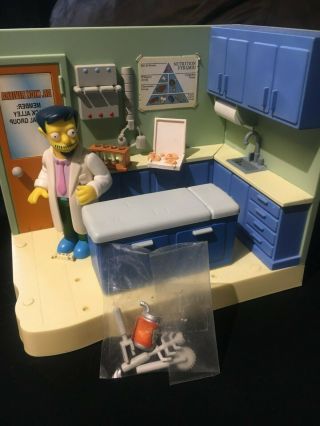 The Simpsons Playmates World Of Springfield Interactive Dr.  Nick 