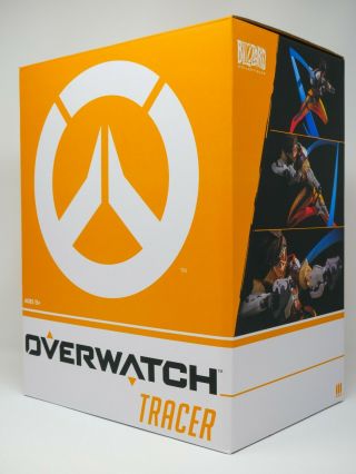 Official Blizzard Collectibles Overwatch Tracer Statue (version 1) Blizzcon 2014
