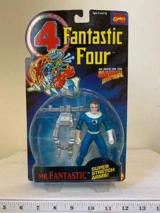 Toy Biz 1994 Fantastic Four Animated Series Mr.  Fantastic Stretch Arms
