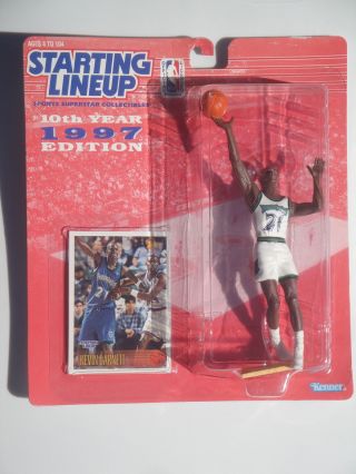 1997 Starting Lineup Kevin Garnett Minnesota Timberwolves Basketball Figure