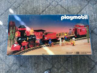 Playmobil 4033 Western Passenger Train G Scale Steaming Mary,