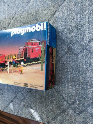 PLAYMOBIL 4033 Western Passenger Train G Scale Steaming Mary, 3