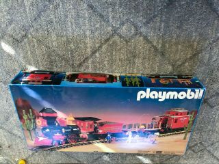 PLAYMOBIL 4033 Western Passenger Train G Scale Steaming Mary, 4