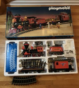 Playmobil 4033 Western Passenger Train Transformer G Scale Steaming Mary