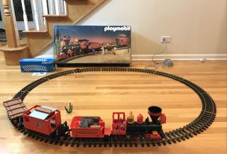 PLAYMOBIL 4033 Western Passenger Train Transformer G Scale Steaming Mary 2