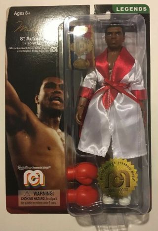 2019 Mego 8 " Muhammad Ali Figure.  Very Rare And Vhtf Limited Edition.  Rare