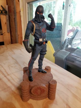 Palisades G.  I.  Joe Cobra Commander Resin Statue