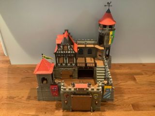 Vintage Geobra Playmobil Kings Castle Knights Set 3666 Medieval Nearly Complete 5