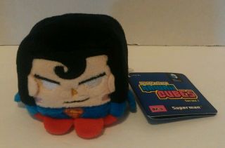 Superman Dc Comics Kawaii Cubes 2.  5 " Plush