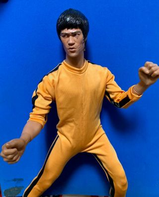 Enterbay Bruce Lee Game Of Death 1/6th Scale Custom Action Figure