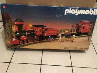 Vintage Playmobil 4033 Western G Scale Train Set
