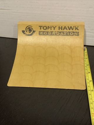 Tech Deck Tony Hawk Foundation Ramp Skate Park Half Pipe 5.  5”x6”x3” Ramp
