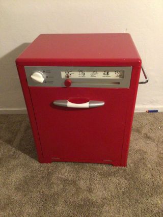 Pottery Barn Kids Retro Red Wooden Dishwasher