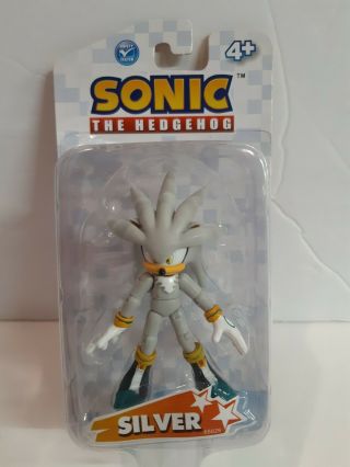 Authentic Jazwares - Sonic The Hedgehog - 3 " Silver Figure