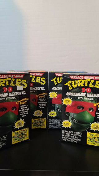 Teenage Mutant Ninja Turtles 3 - D Masquerade Makeup Kit Moc