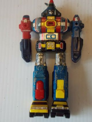 Vintage Bandai Voltron Dairugger Metal Transformer Toy Robot From Japan 6 "