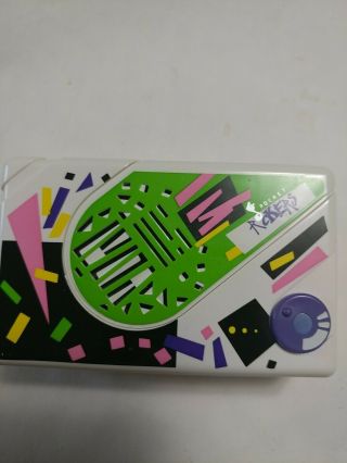 Vintage 1988 Fisher - Price 8700 Pocket Rockers Mini Tape Player 2 Cassettes Bamba