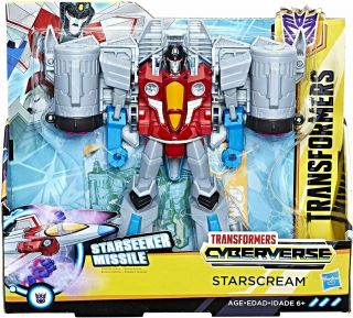 Transformers Cyberverse Starscream - -