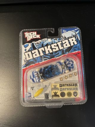 Tech Deck Darkstar 96mm Fingerboard Black Skateboard Stickers