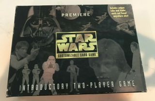 1995 Star Wars Premiere Customizable Card Game Introductory Set; Complete; Bonus